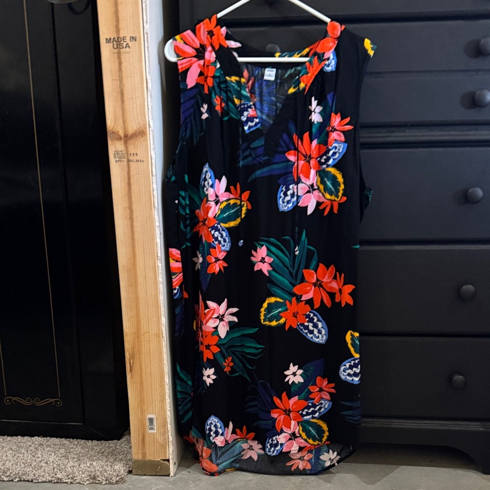 Old Navy Multicolor Floral Dress